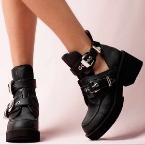 Jeffrey Campbell Coltrane Boots 10.5
